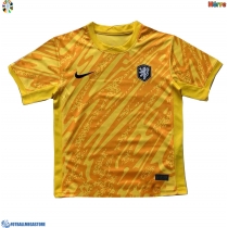 Fotballdrakt Herre Nederland Keeper Bortedrakt EM 2024 Kortermet